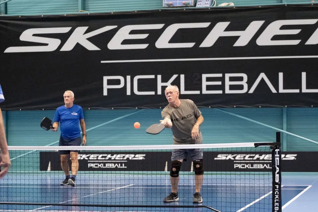 Pickleball tournament at Scotstoun, Glasgow.